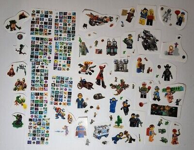 HUGE RARE 100+ Sticker THE LEGO MOVIE & SKYLANDERS Ultimate Sticker Collection
