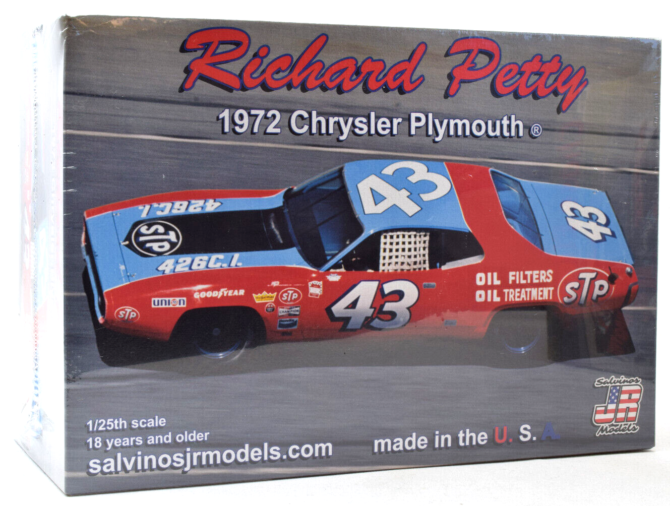 自動車 Richard Petty 1/25 Salvinos jr Plymouth Salvino JR Models 