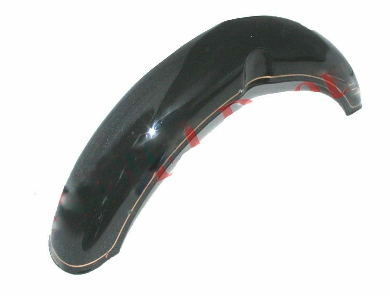 Fits Royal Enfield 350 Mudguard Fender Set Black Golden Lining Front & Rear 