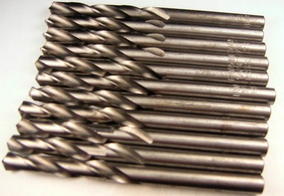 Parabolic Flute Fractional Sizes 17//32 4-3//4 LOC x 8 OAL HS Parabolic Flute Taper Length Drill HSS Taper Length Drills .5312