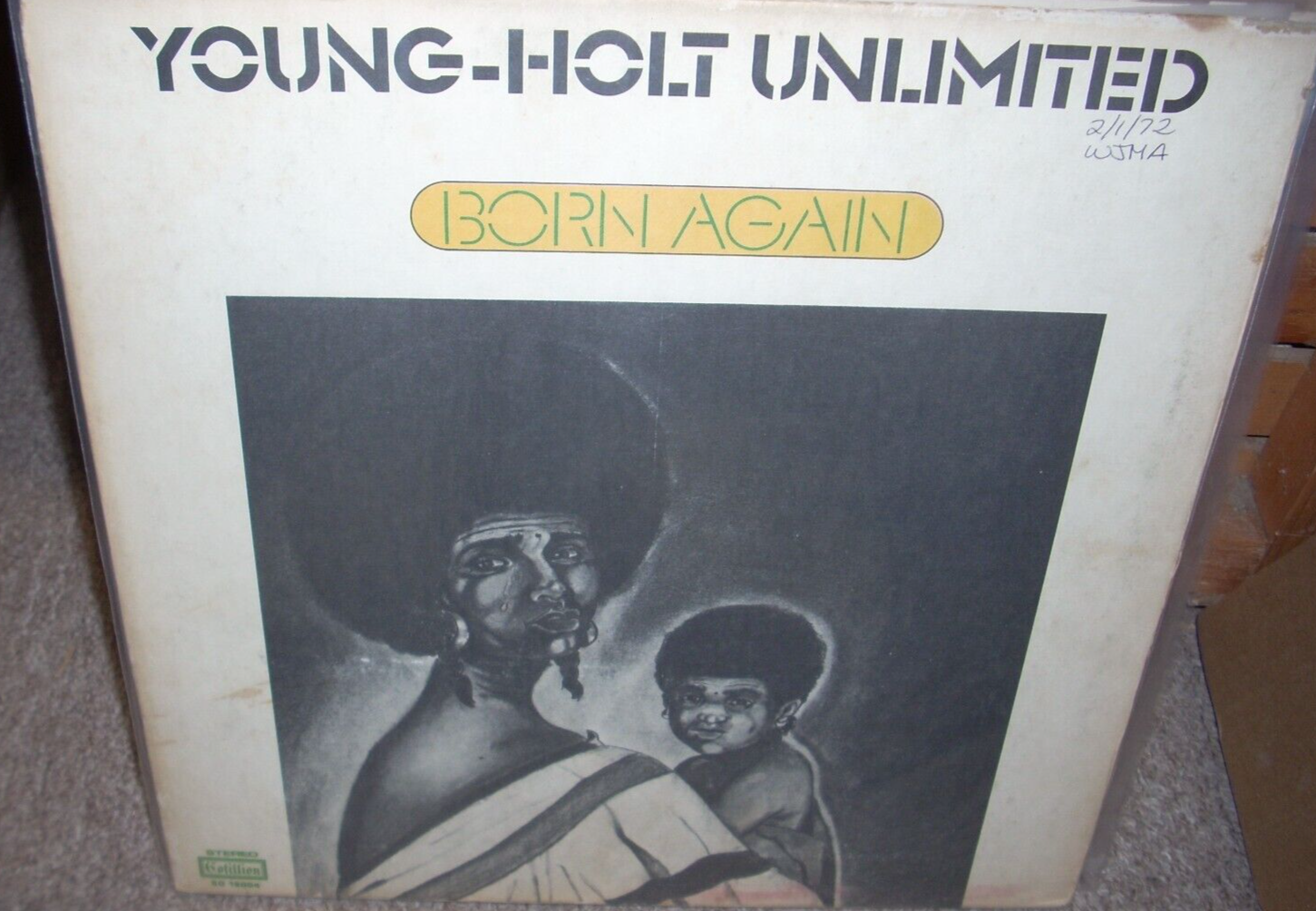 YOUNG-HOLT UNLIMITED / BORN AGAIN 洋楽 YOUNG-HOLT UNLIMITED / BORN