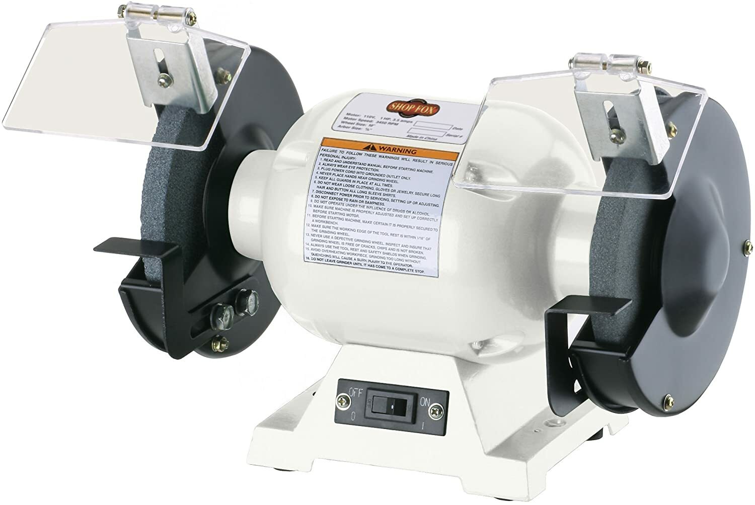 6" Bench Grinder - Shop Fox M1051