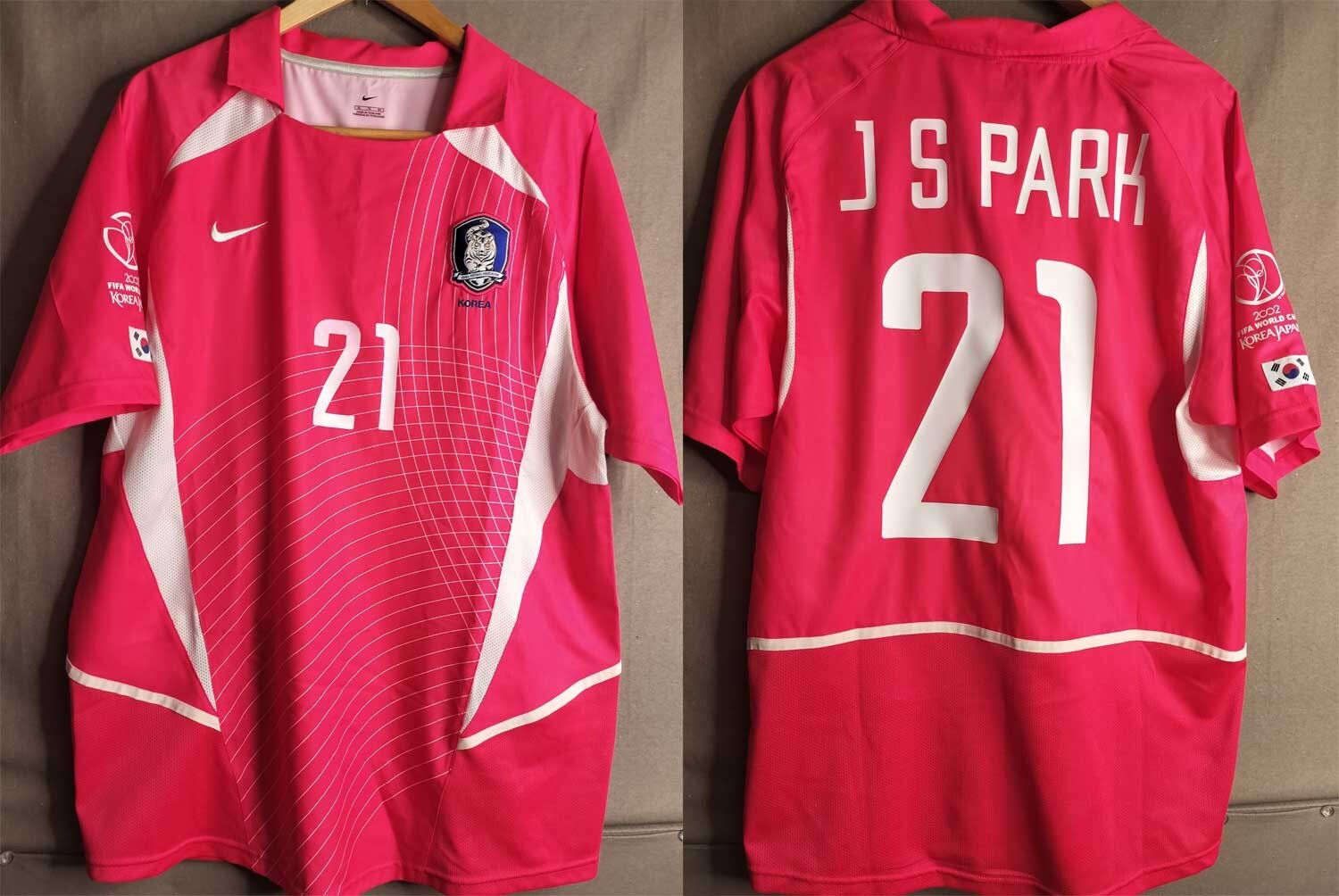 NIKE　ナイキ　サッカー　日韓ワールドカップ2002 韓国代表　ユニフォーム Vintage 2002 Nike South Korea World Cup soccer jersey | eBay
