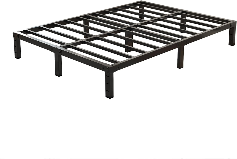 Queen Metals Bed Frames, Bed Frames with Underbed Storage, Steel Slat Support,An