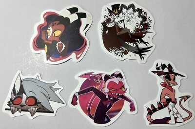 Helluva Boss Small Anime Sticker Random Lot of 5- Blind Bag