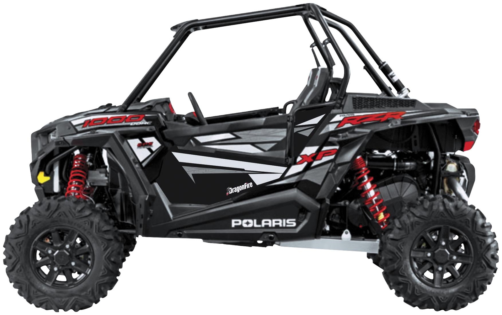 Dragonfire Racing - 07-1107 - HiBoy 2 Door Graphics, Black Pearl for ...