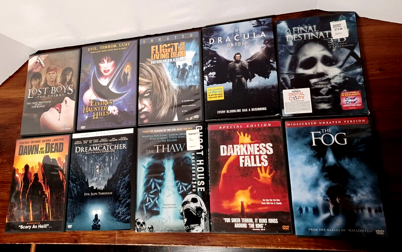 Flashlight Dream & Fleeting Shadows　DVD Amazon.com: 4-Movie Midnight Marathon Pack: Supernatural
