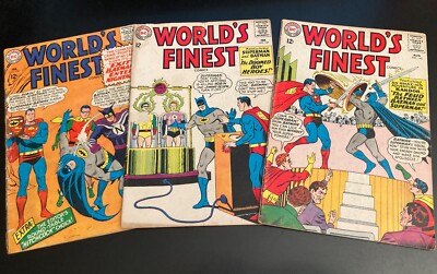 WOW *10* 1960s WORLDS FINEST! #143,147,155,160,162,164,168,179,188,192 2 Giants!