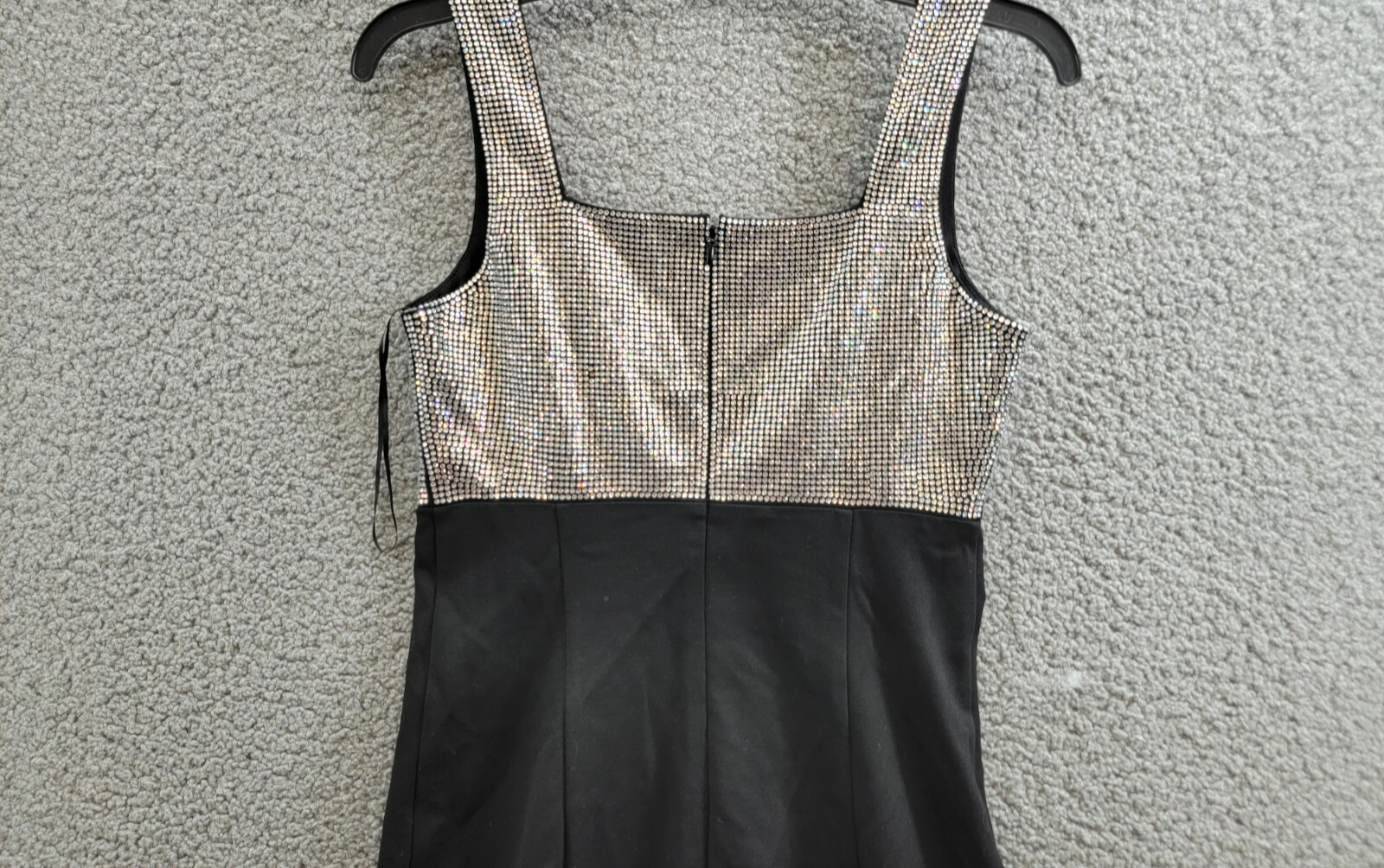 MICHAEL Michael Kors Square-Neck Embellished Sleeveless Mini Dress Women's XS - Picture 10 of 17