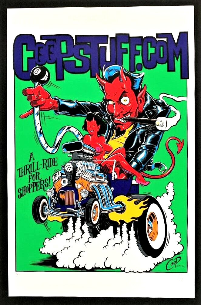 トンボコープ 直筆サイン入りポスター Coop Concert Poster, Signed /Numbered Test Print | eBay