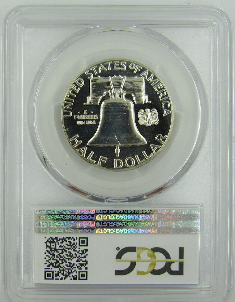 1962 PROOF FRANKLIN HALF DOLLAR PCGS PR66