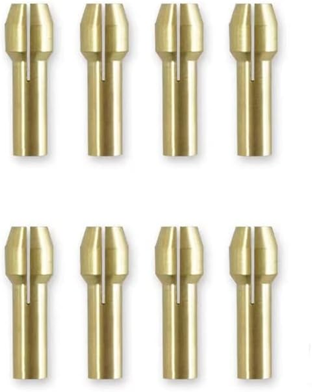 2460-20 Cordless Rotary Tool Accessories 8Pcs Quick Change Brass Collet Compatib