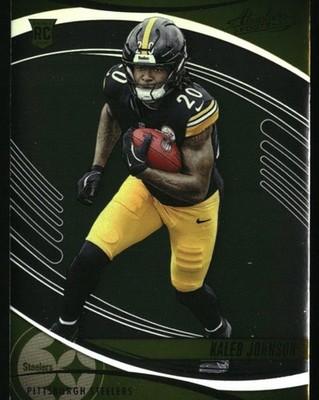 2025 Panini Absolute Kaleb Johnson #148 Retail RC Pittsburgh Steelers