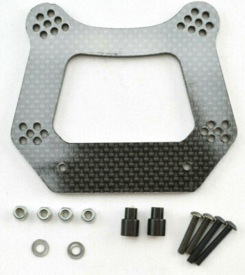 ホビーラジコン Carbon shock tower set (ver.yuuki) Amazon.com: RWLZLB 2PCs F/R Metal Aluminum Shock Tower Mount
