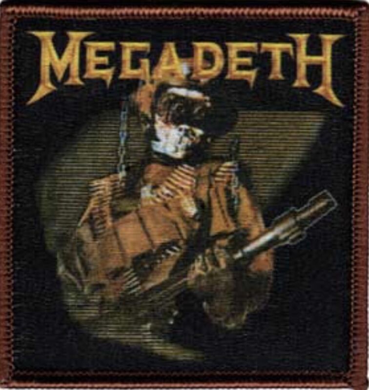 Megadeth So Far, So Good, So What? Woven Patch M010P