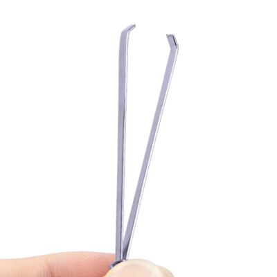  2 Pcs Sewing Threading Tool Drawstring Threader Tweezers Automatic Needle Work