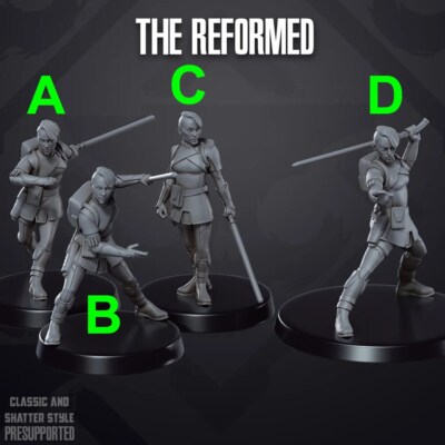 The Reformed Ronin - SKULLFORGE | Legion compatible - 3D printed
