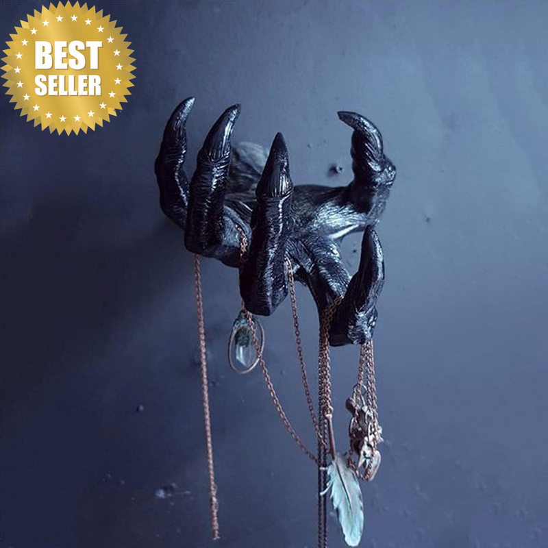 Halloween Witch Hand Key Holder, Home Decor Wall Mounted Hooks