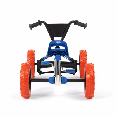 Berg Buzzy Nitro Toddler Adjustable Compact Pedal Powered Safe Go Kart, Blue