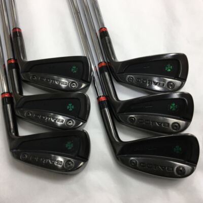 【希少】BALDO TTX FORGED BLACK LIMITED 5I-PW Golf Iron Set BALDO TTx FORGED BLACK LIMITED Dynamic Gold