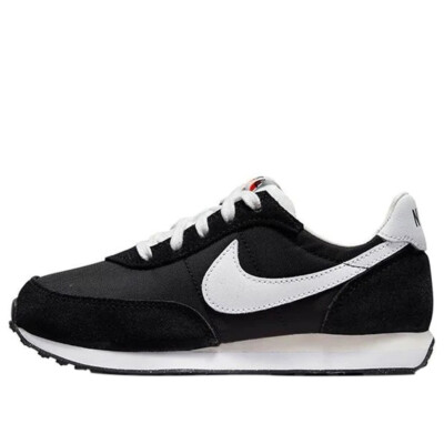 

Nike Waffle Trainer 2 для маленьких детей, черный/белый-парус (DC6478 001), Black/white-sail