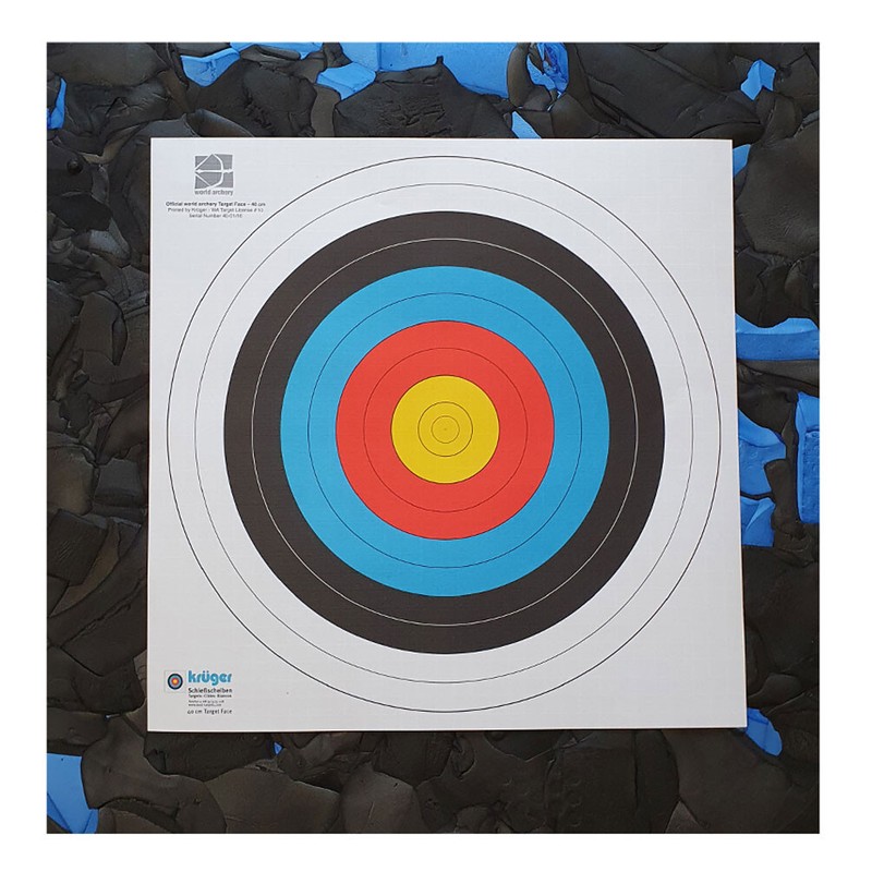 Yate Targets BogenschieÃEn Zielscheibe Polimix 60 X 60 X 9cm 30lbs Schaum