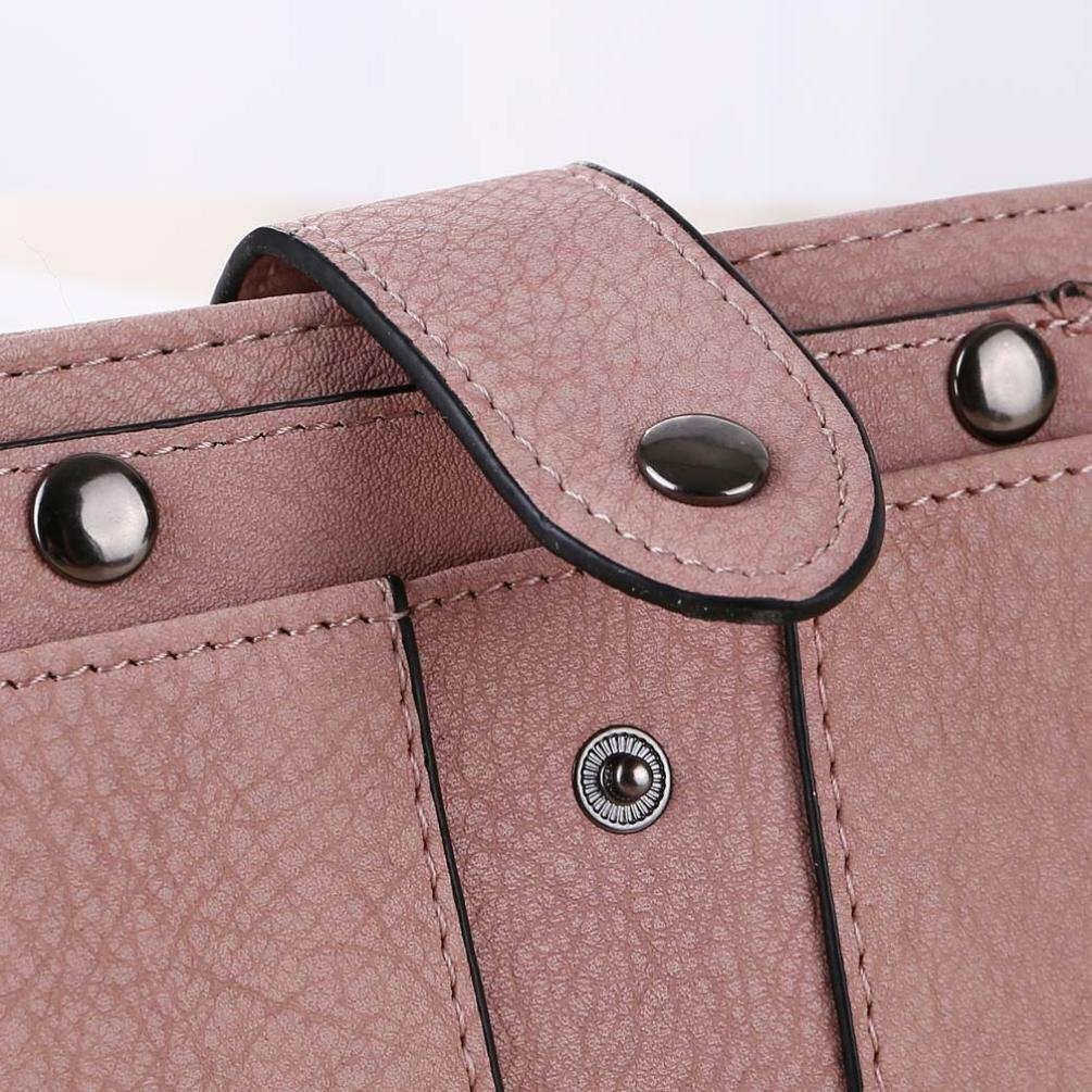 Women Ladies Small Leather Wallet Credit Card Holder Bifold Purse Clutch Handbag