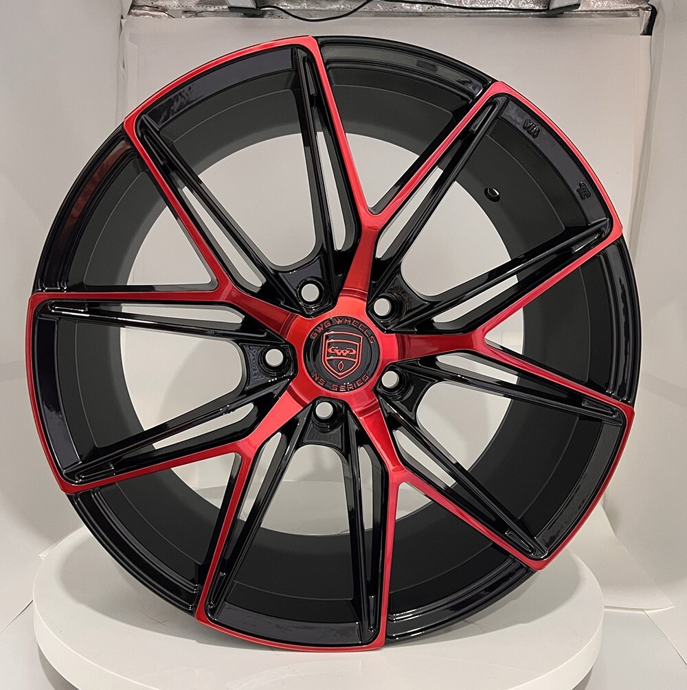 NS4 18 inch Black Red Rim fits Volkswagen Beetle 1988 - 2010