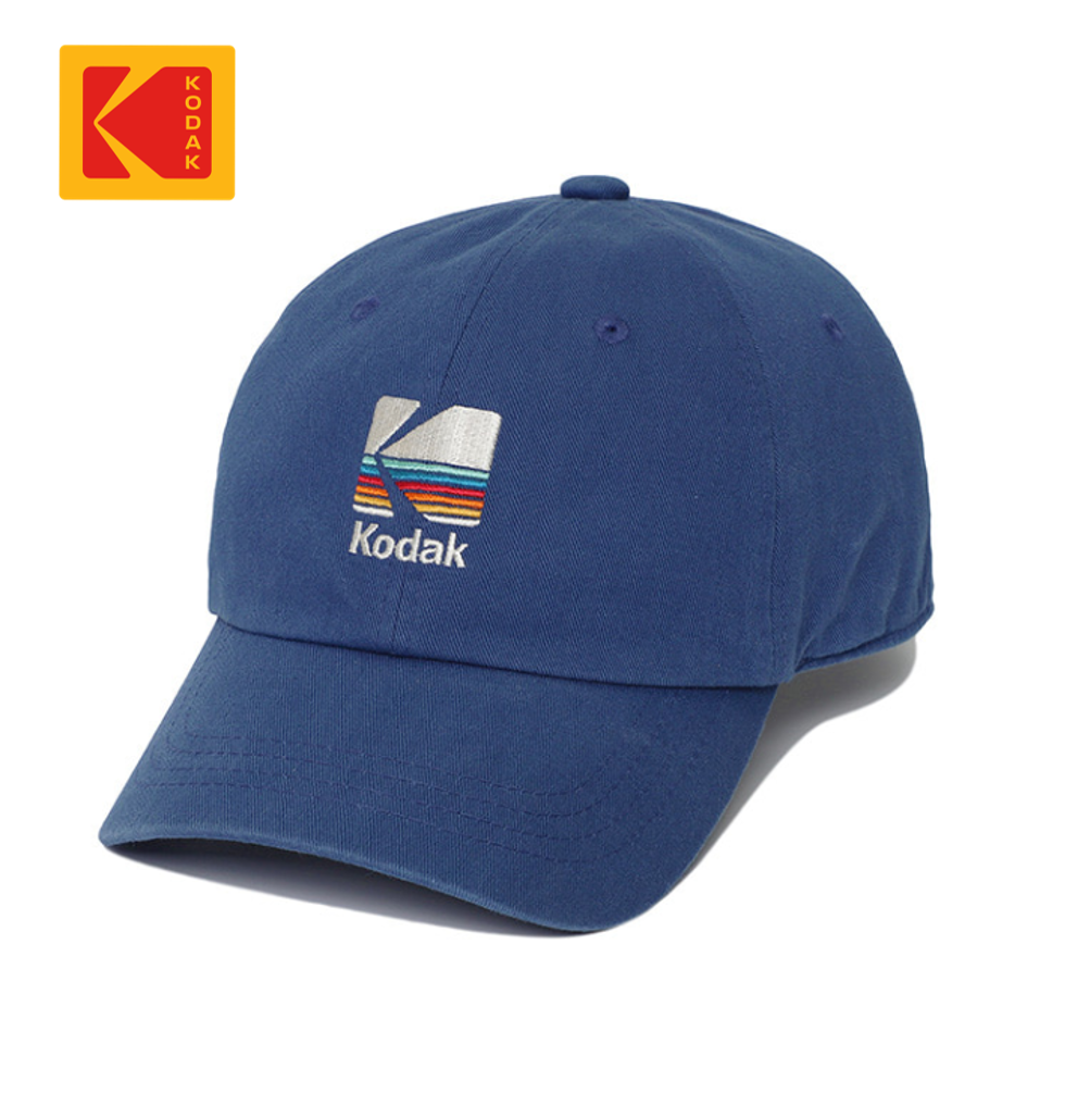 NEW KODAK APPAREL RAINBOW BALL CAP K5143LCP63BLU BLUE UNISEX