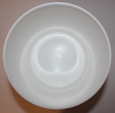 Tupperware Canister D One-Touch 17 Cup w/ Green Seal Red Candy Cane Christmas