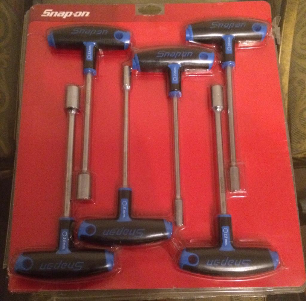 Snap on soft grip T handle nut driver set new in Ipswich, Suffolk