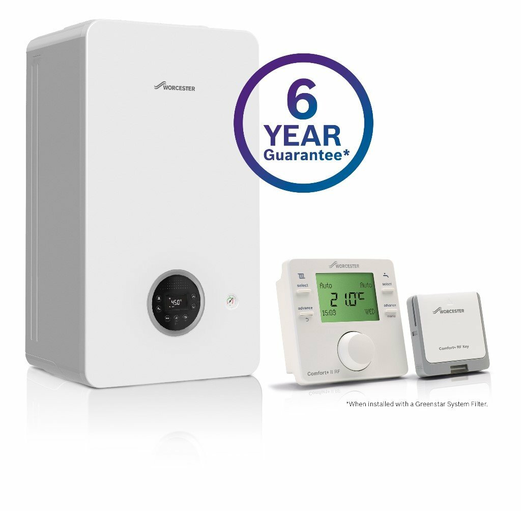 Worcester 2000 Series 30kw boiler (6year warranty) supplied & fitted £