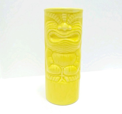 Tiki's Grill & Bar Waikiki Tiki Mug Yellow 8