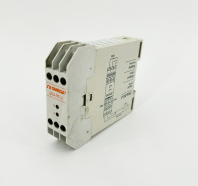 New Omega DRA-RTI-2 DIN Rail 2-Wire Temperature Transmitter, ,10-40VDC, 4-20mA
