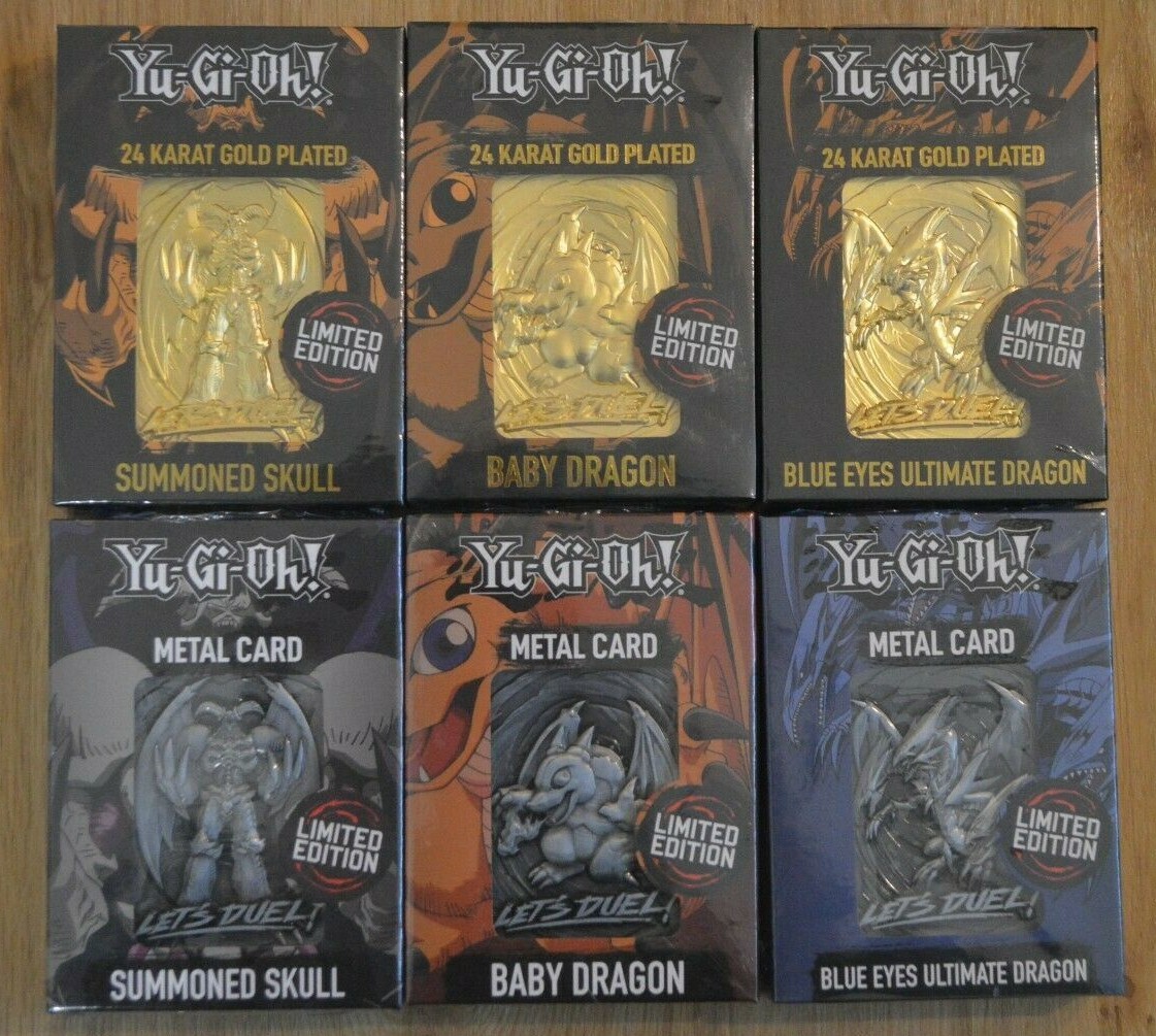 YU-GI-OH! Collector Card - B. Totenkopf Drache, Metall-Edition