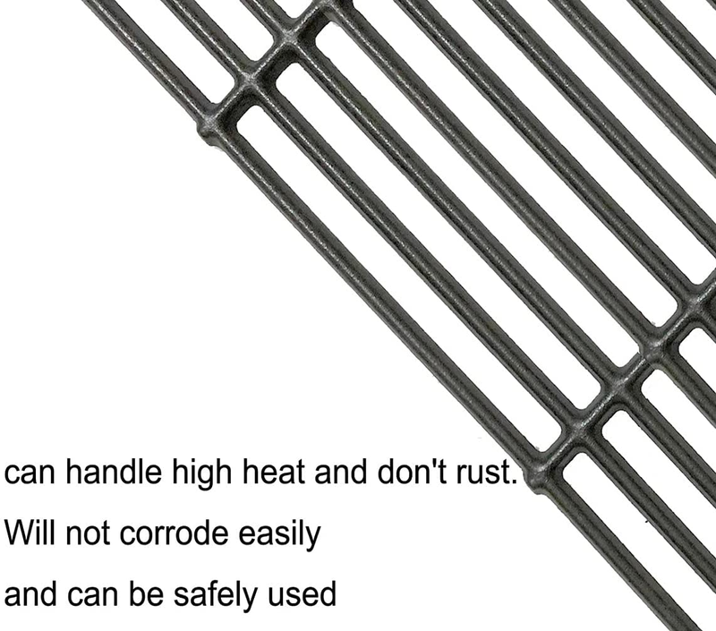 15" Cast Iron Cooking Grid Grates Replace for Weber 7522 7521 Spirit 210 E210