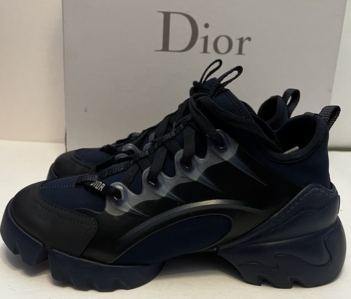 Dior D-Connect Indigo Blue Neoprene Sneaker Womens Size 34 US 4 | eBay