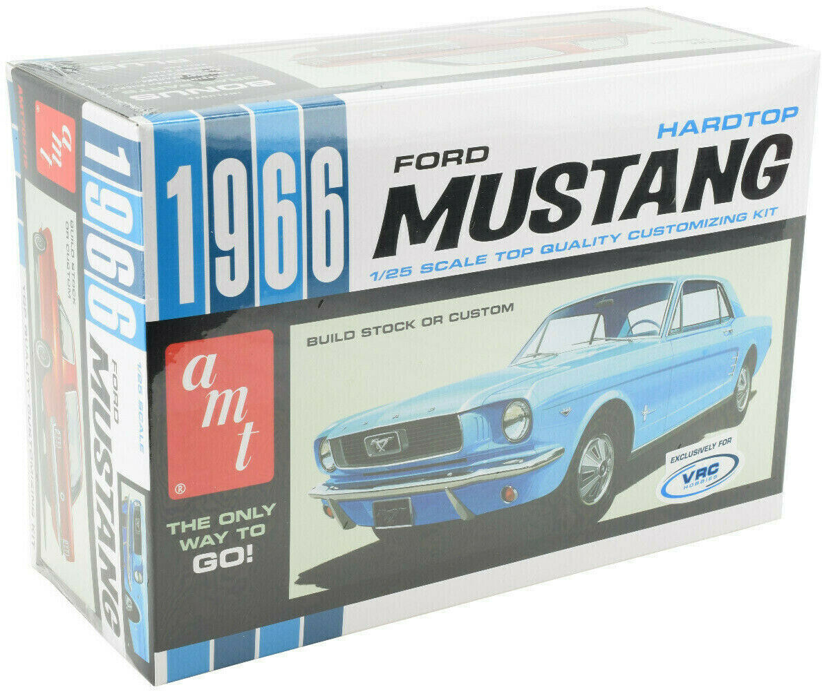 AMT / VRC Hobbies 1966 Ford Mustang Hardtop 1:25 Plastic