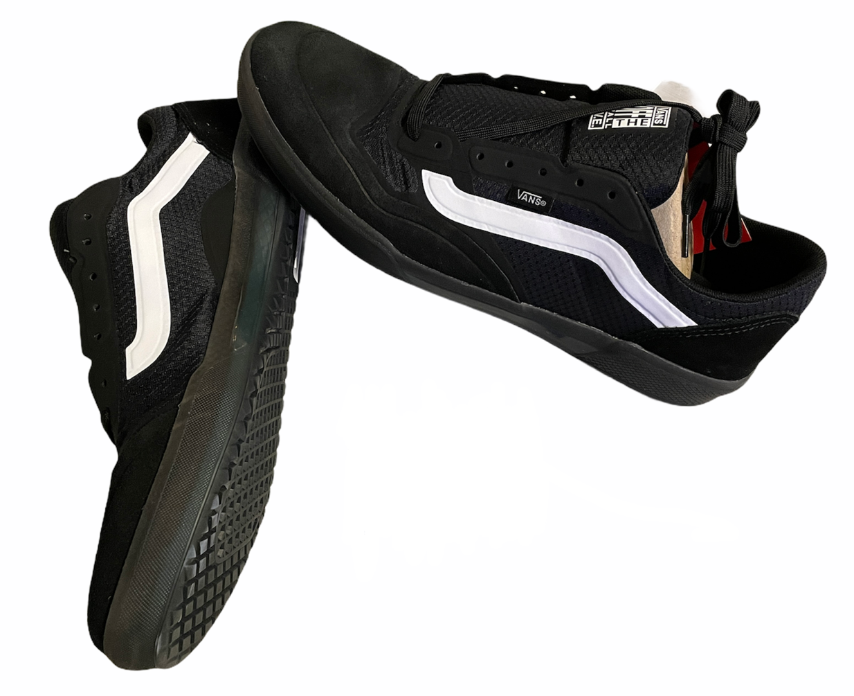 Vans (Ave Pro) Suede Black Skate Shoes 