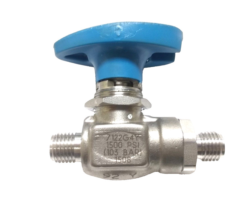 HOKE - Part #7122G4Y, Ball Valve, 316 Stainless Steel, 1/4"