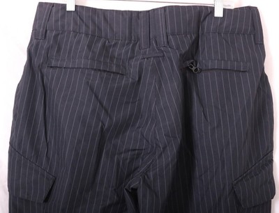 Empyre Pinstripe 10,000mm Adjustable Waist Snowboarding Ski Pants Men's M