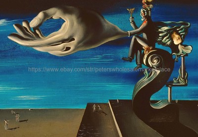 surrealism picture Hand Salvador Dali Remorse 14X20 inch paper poster art wall