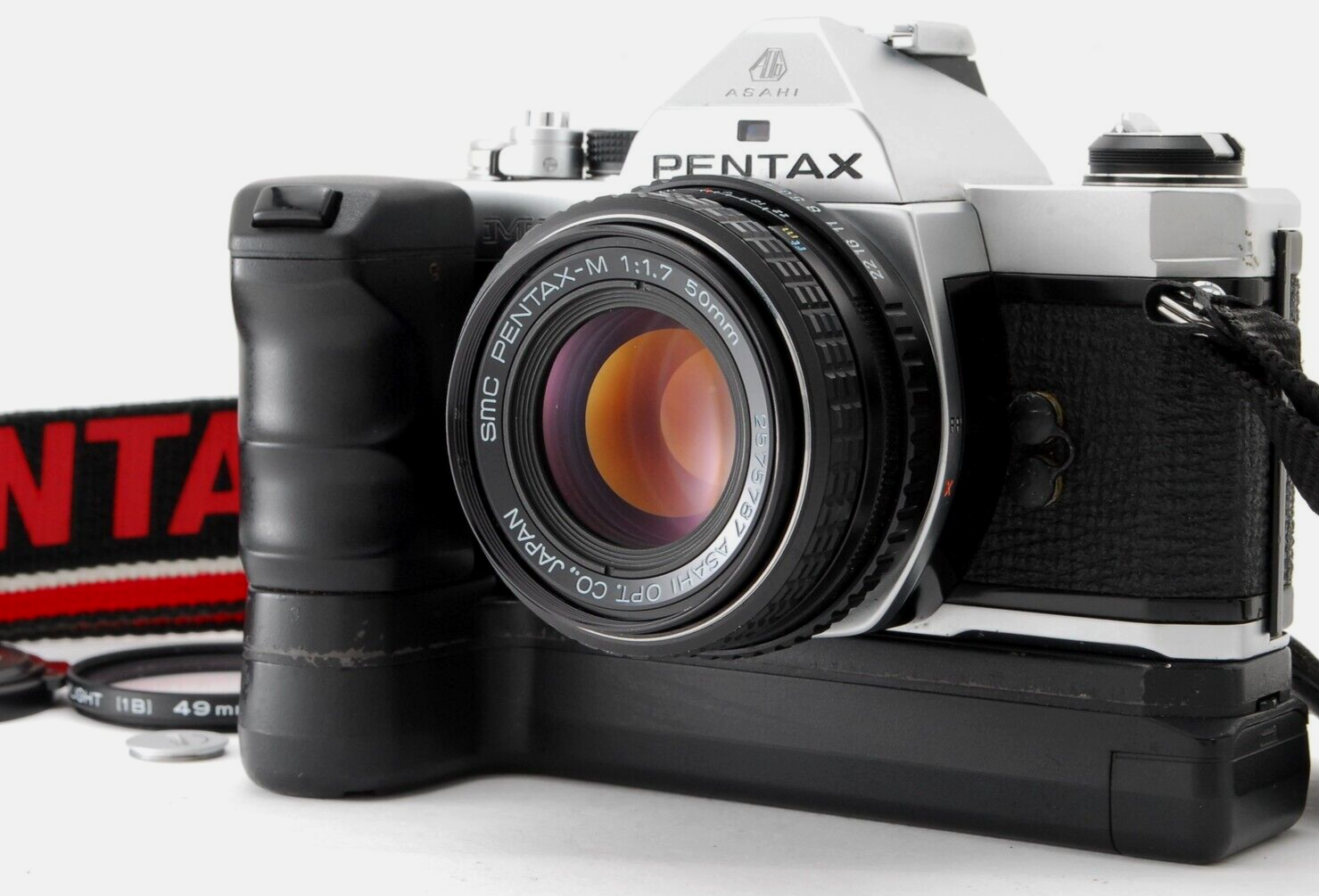 Near Mint] Pentax MX SLR Film Camera SMC M 50mm f1.7 Lens
