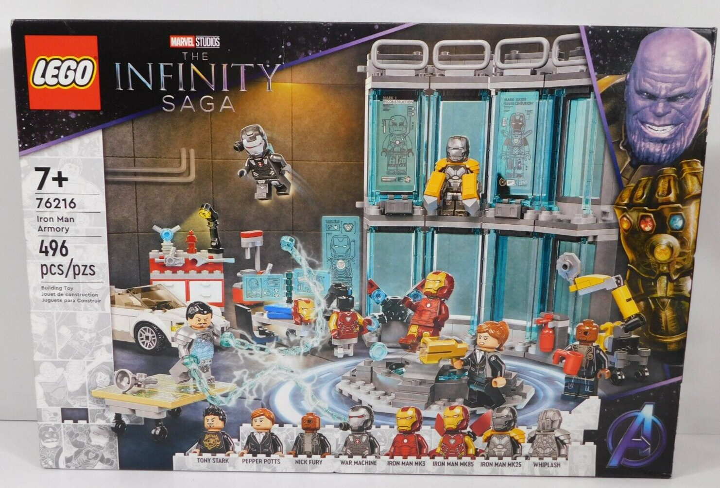 マーベル セット LEGO 76216 Avengers Marvel Studios The Infinity Saga Iron