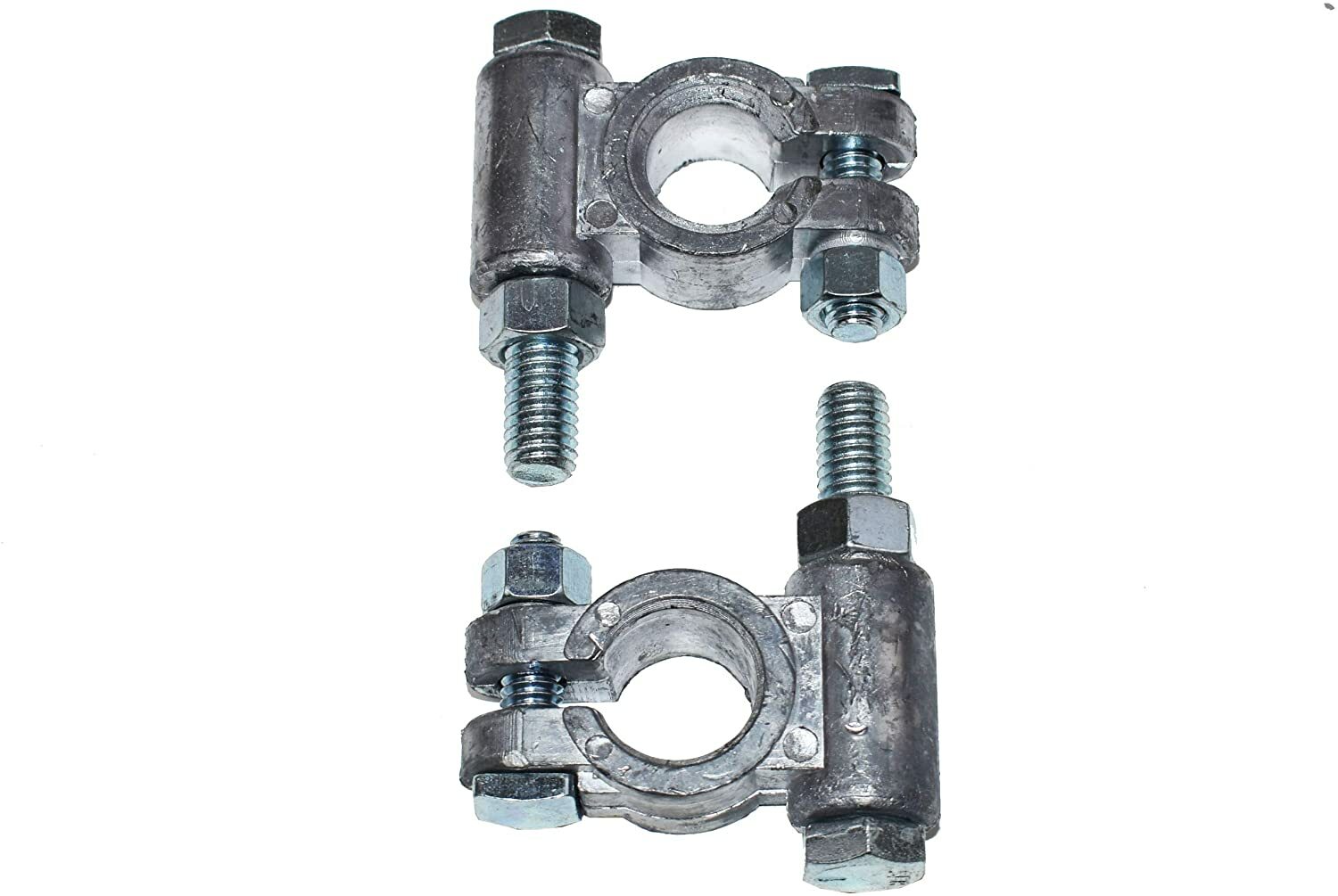 Military Style Top Post Battery Terminal 1 Set Positive and Negative