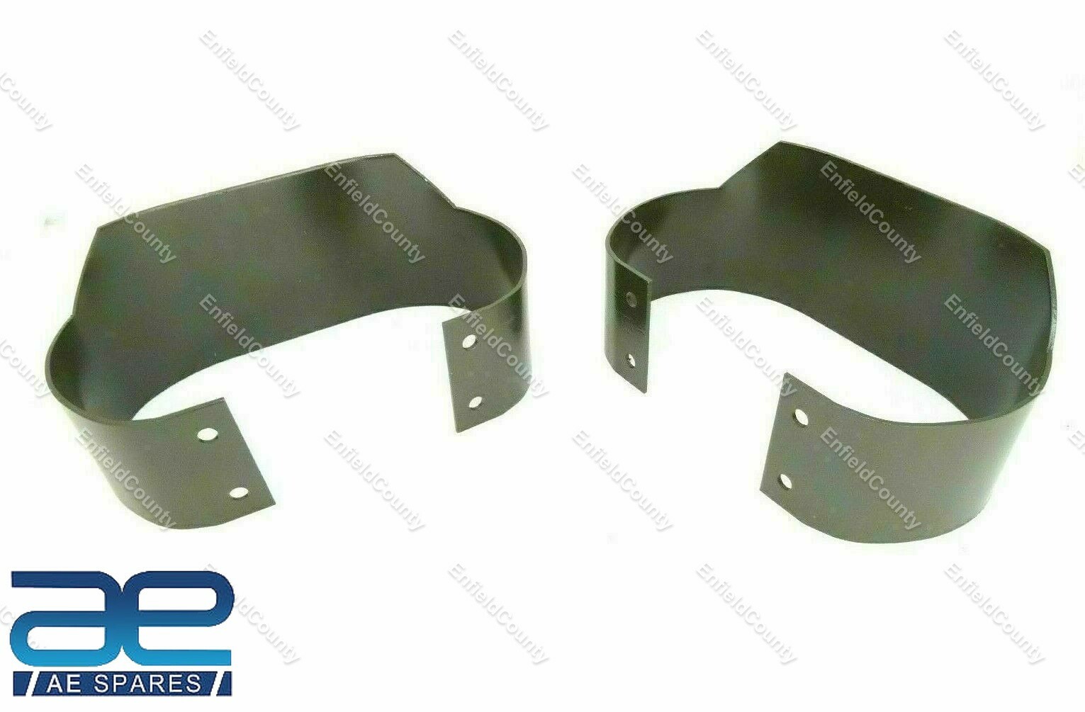 Military Green Rear Bumper Set For FORD WILLYS JEEPs MB GPW M38 CJ2A CJ3A 