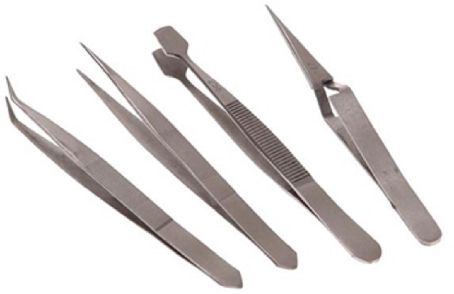 4 x Precision Tweezer Set sewing machines overlockers needle