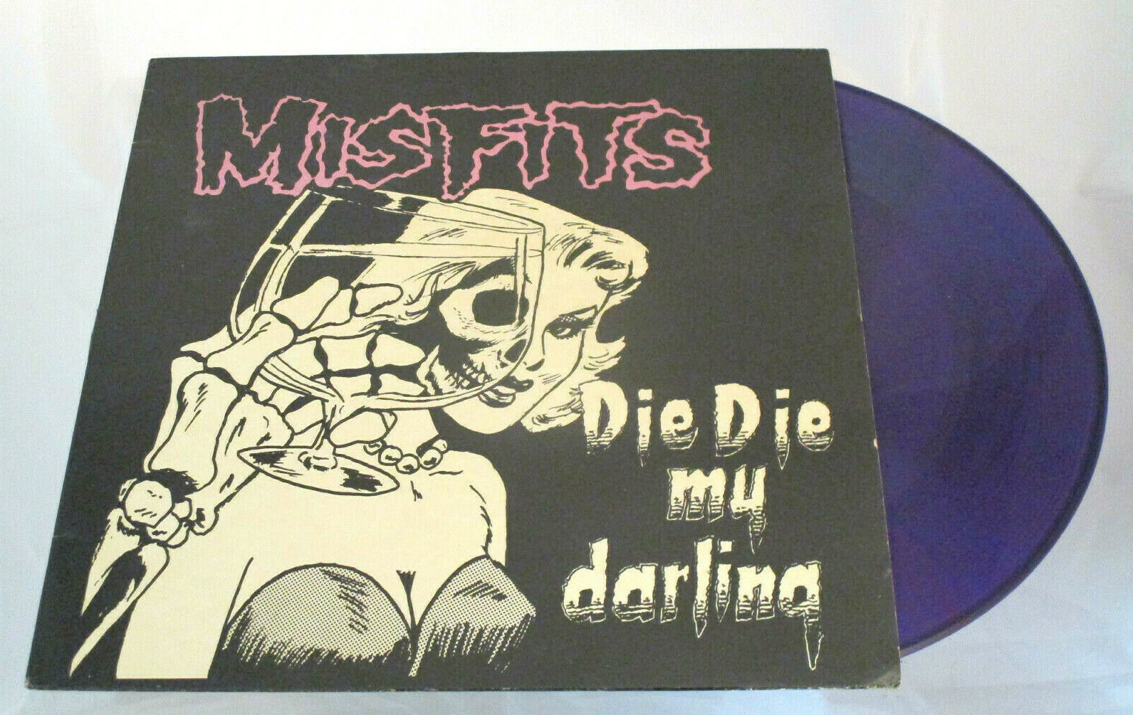 Misfits Die Die My Darling Purple Vinyl Record EP Album USA Misfits Die Die My Darling Purple Vinyl Record EP Album USA