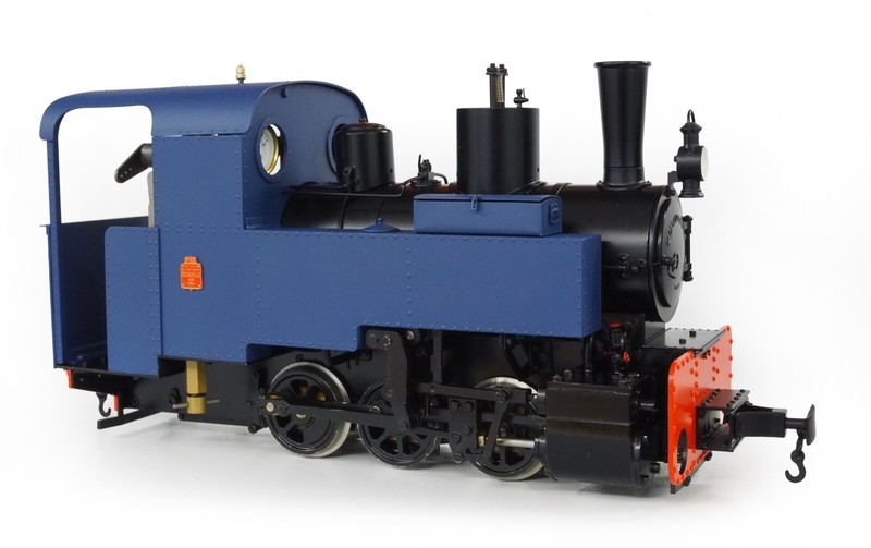Accucraft Al87-212b Decauville 0-6-0t Live-Steam, 32mm Gauge, Special Edition