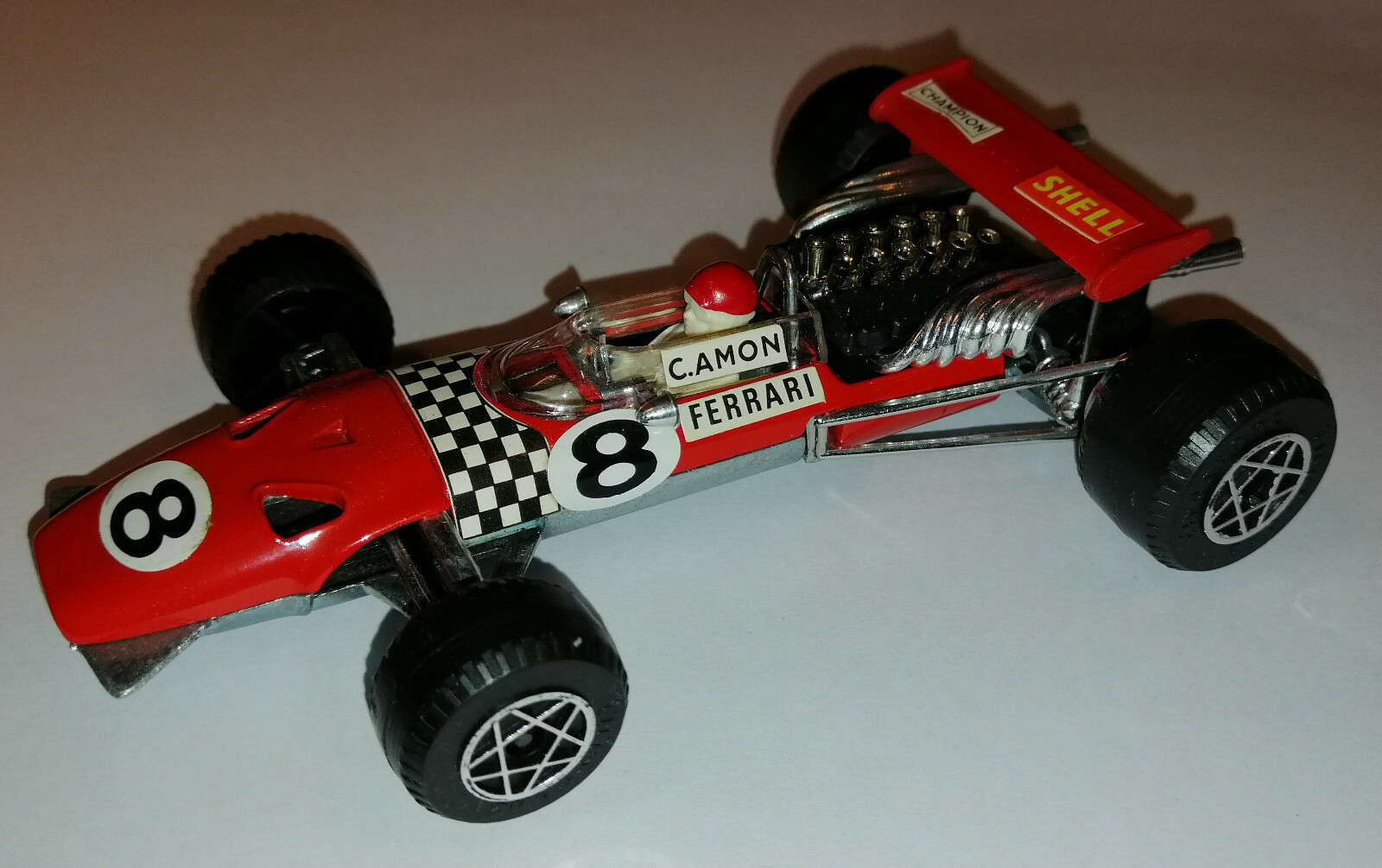 イタリア製❣️スポーツカー‼️❣️model car f1 politoys Politoys - FERRARI - F.1 Scala 1/32 - Vintage - Boys Toys